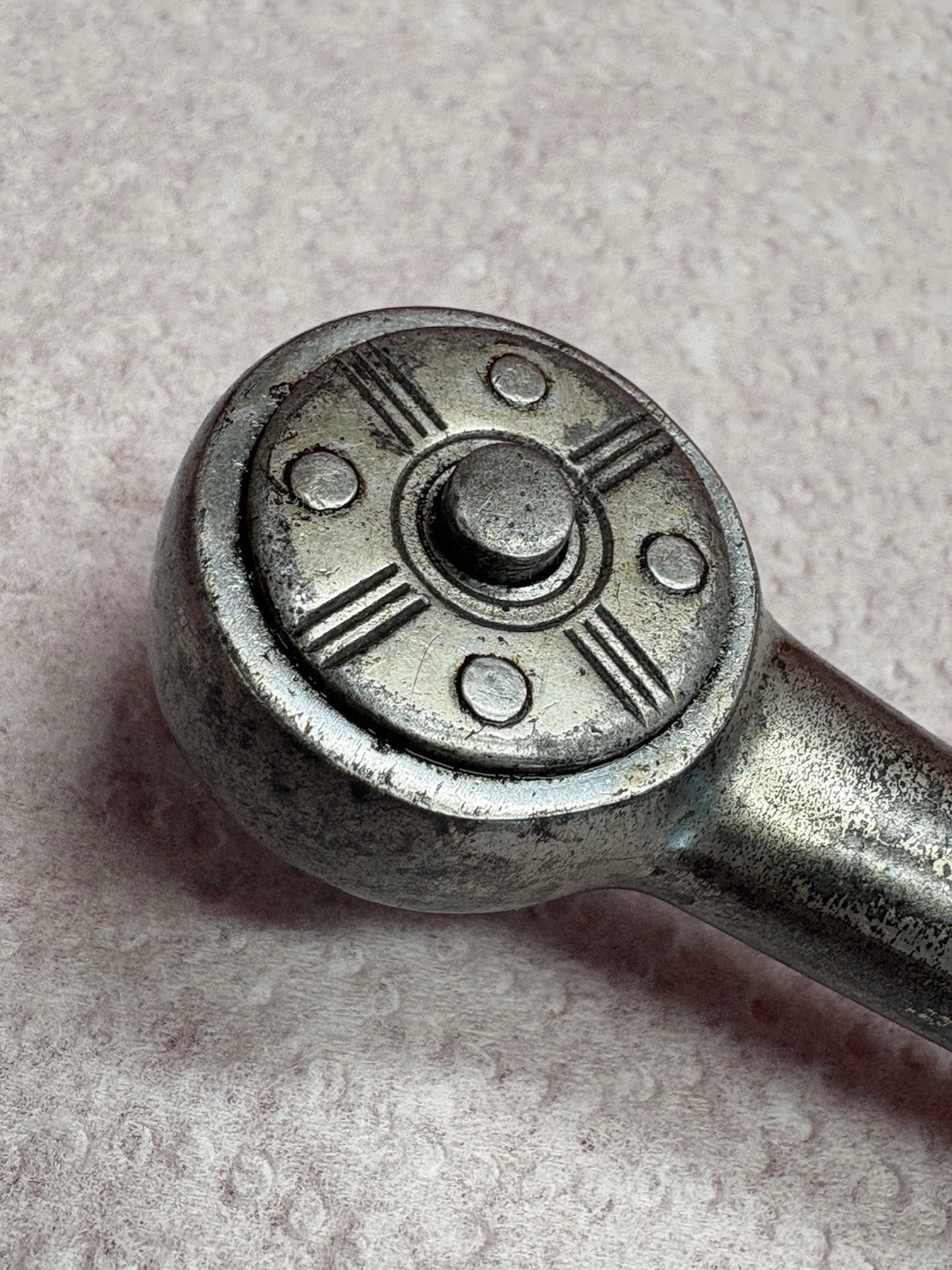 Vintage Blackhawk Reversible Ratchet 3/8″Drive 34981 7”Made in USA Works Great