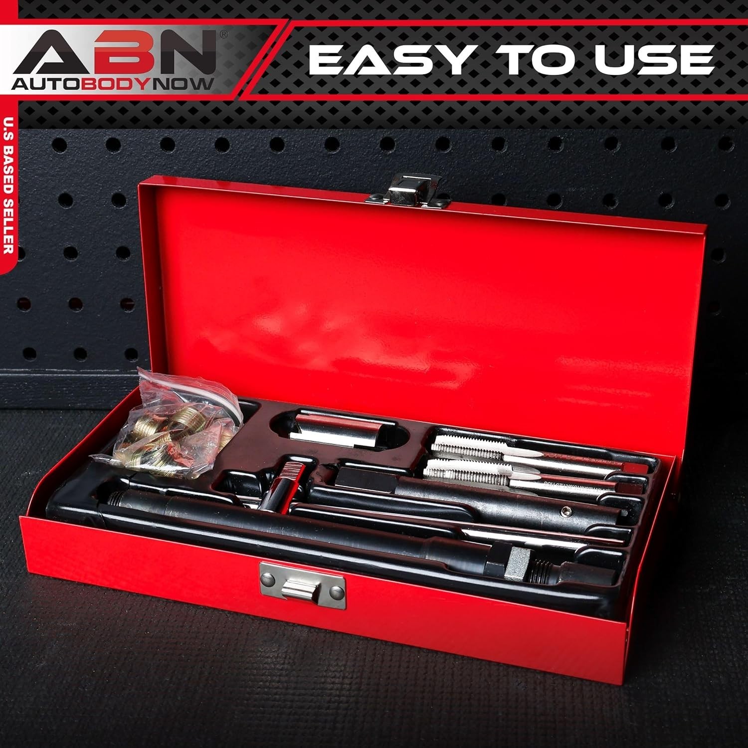 Complete 14mm Rethreading Tool Set for Spark Plug Thread Repair – Heavy Duty