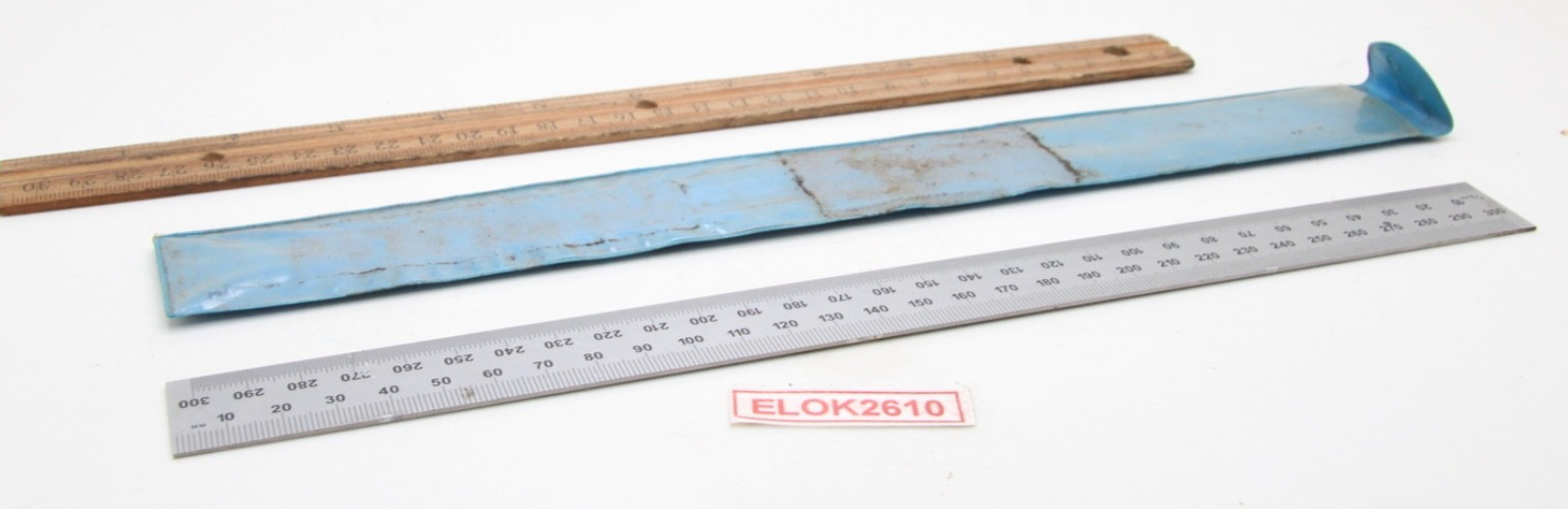 Unbranded 12 Inch Ruler Stainless Steel Tempered Inches MM 1/2MM Made in USA