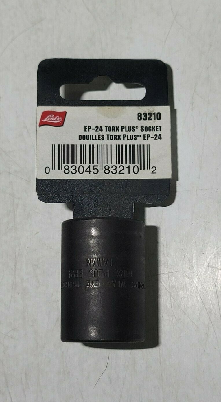 Lisle 1/2″ drive EP24 Inverted Torx Plus New Ford Truck Bed Bolt Socket #83210