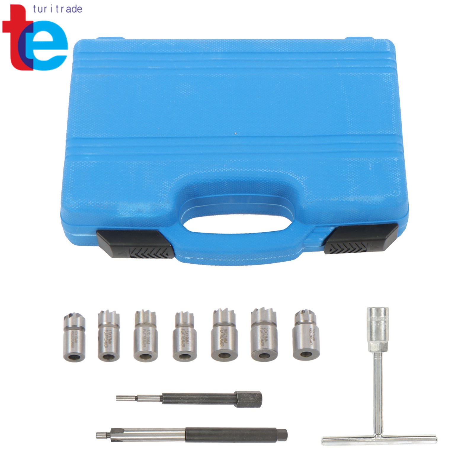 Diesel Injector Seat Cleaner Tool 10pcs Diesel Injector Seat Cutter Set Auto Set