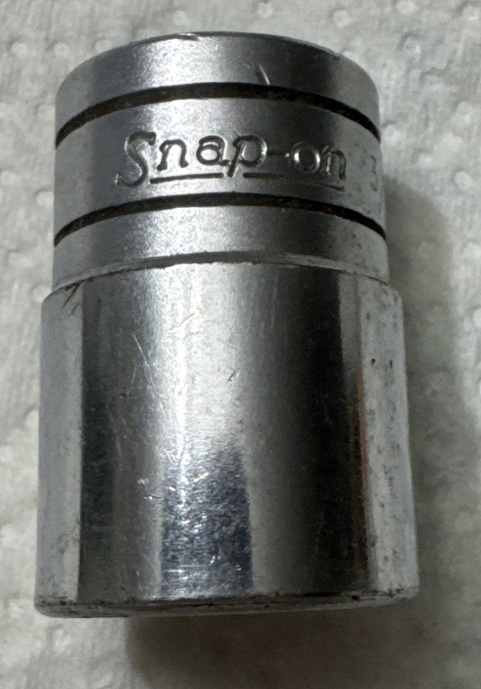 Snap-on TW241 Shallow Chrome Socket 1/2″ Drive 3/4″ SAE 6 Point USA Mechanic