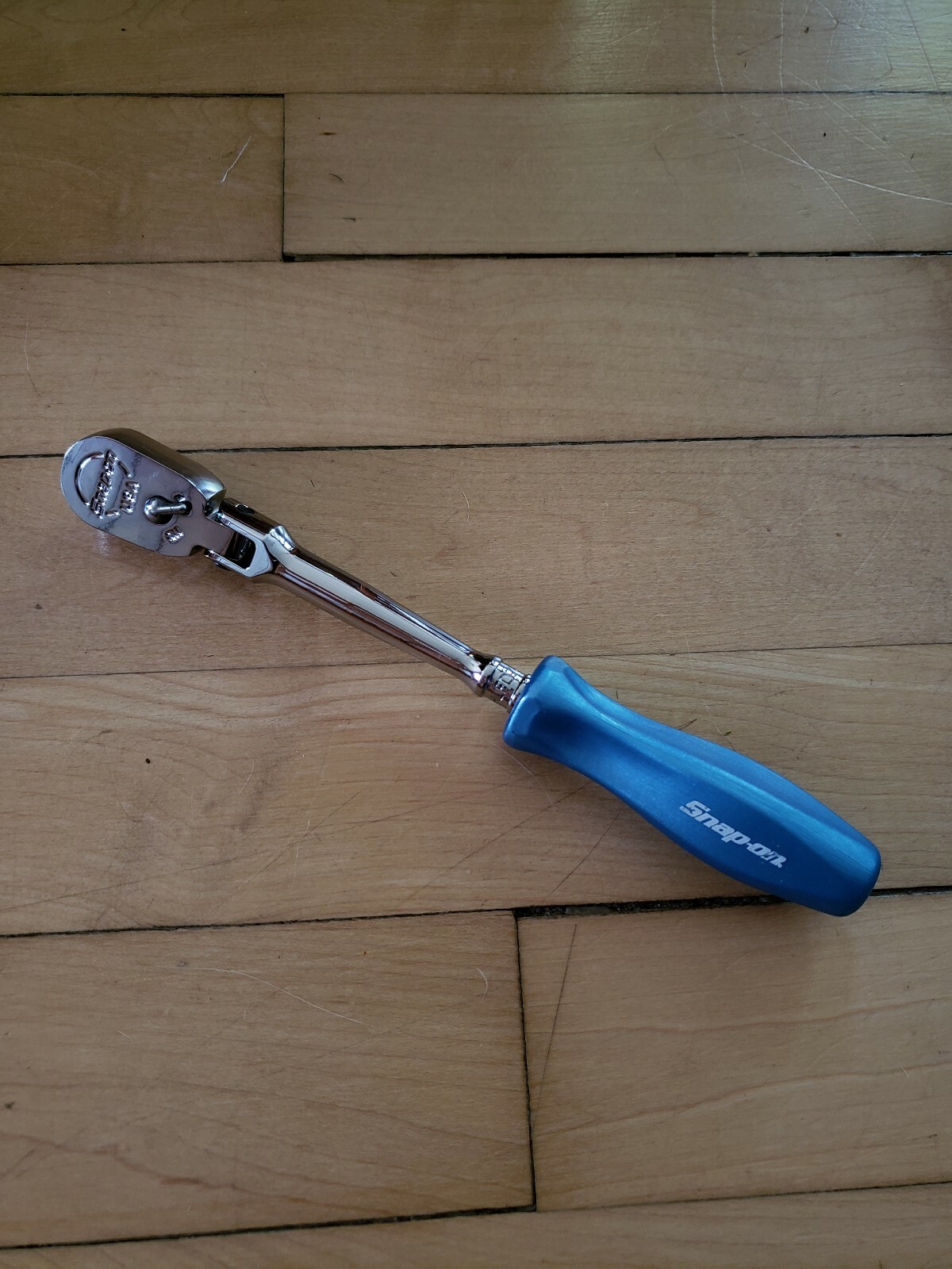 *NEW* Snap On THLFD72 PEARL BLUE Hard Handle 1/4″ Flex Head Ratchet