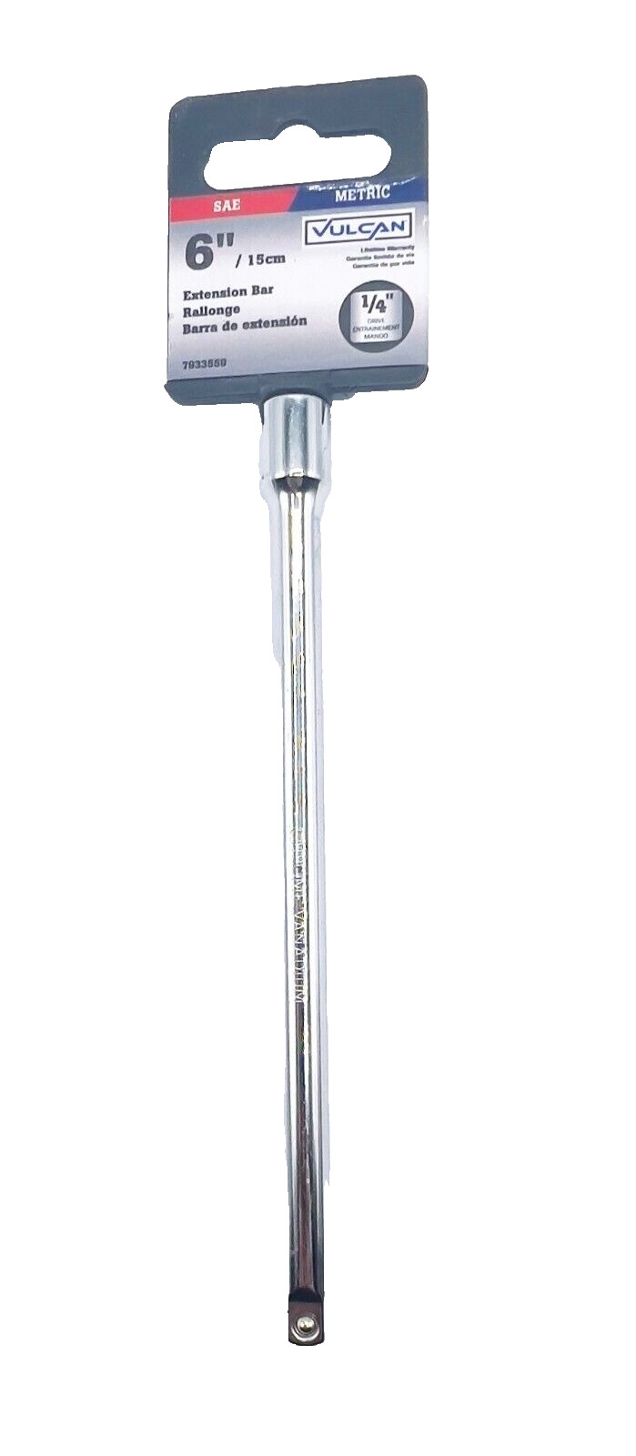Vulcan 6″ (15cm) Extension Bar with 1/4″ Drive