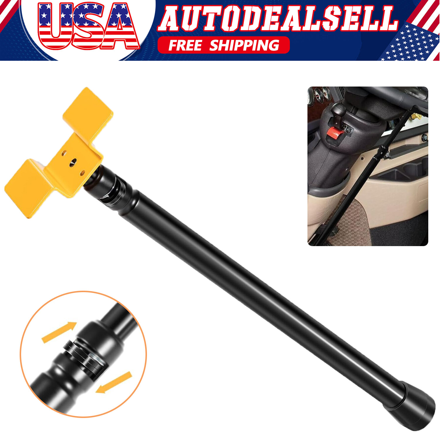 Universal Truck Brake Pedal Depressor Tool 21520 for Trucks & Large Vehicles
