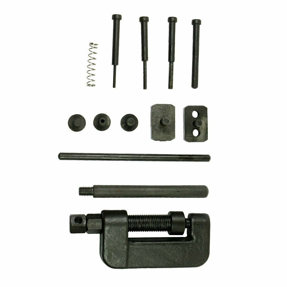 13PCS Chain Cutter Rivet Tool Set Riveting Breaker ATV/Bike/Motorcycle/Cam Drive