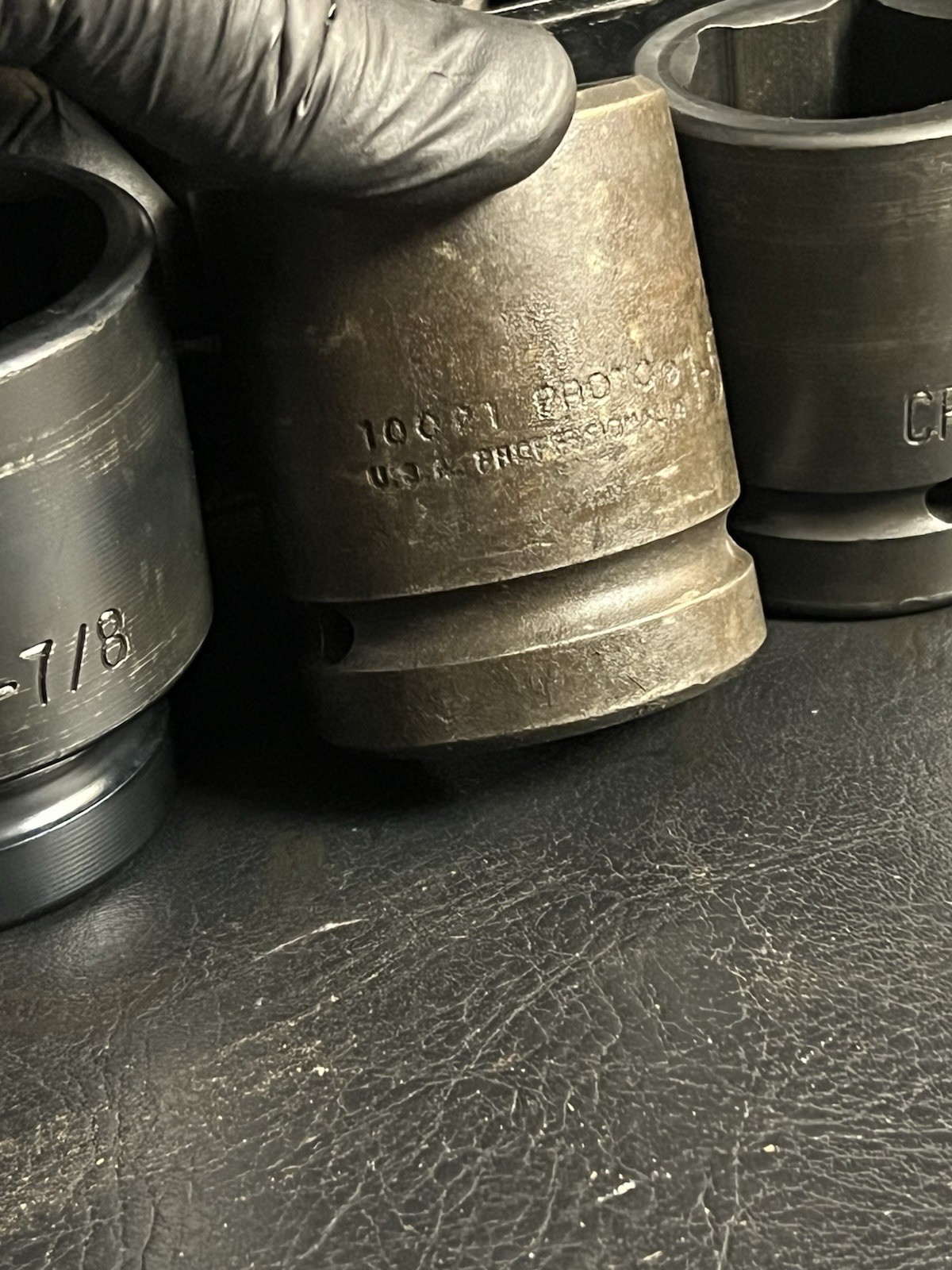 Mixed Large Socket Lot 11 pcs 2″ – 1” USA Pittsburgh Case CR-V Proto Matco Set