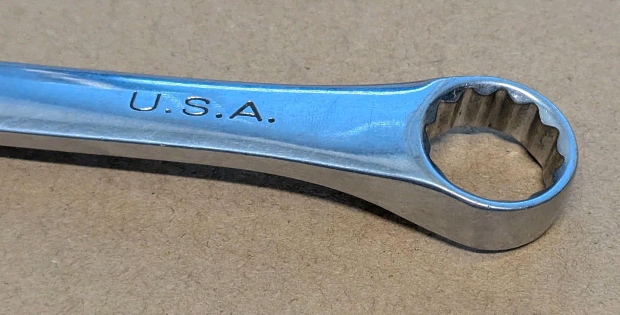 S-K Tools 88317 17mm 12-Point Metric Combination Wrench SuperKrome USA