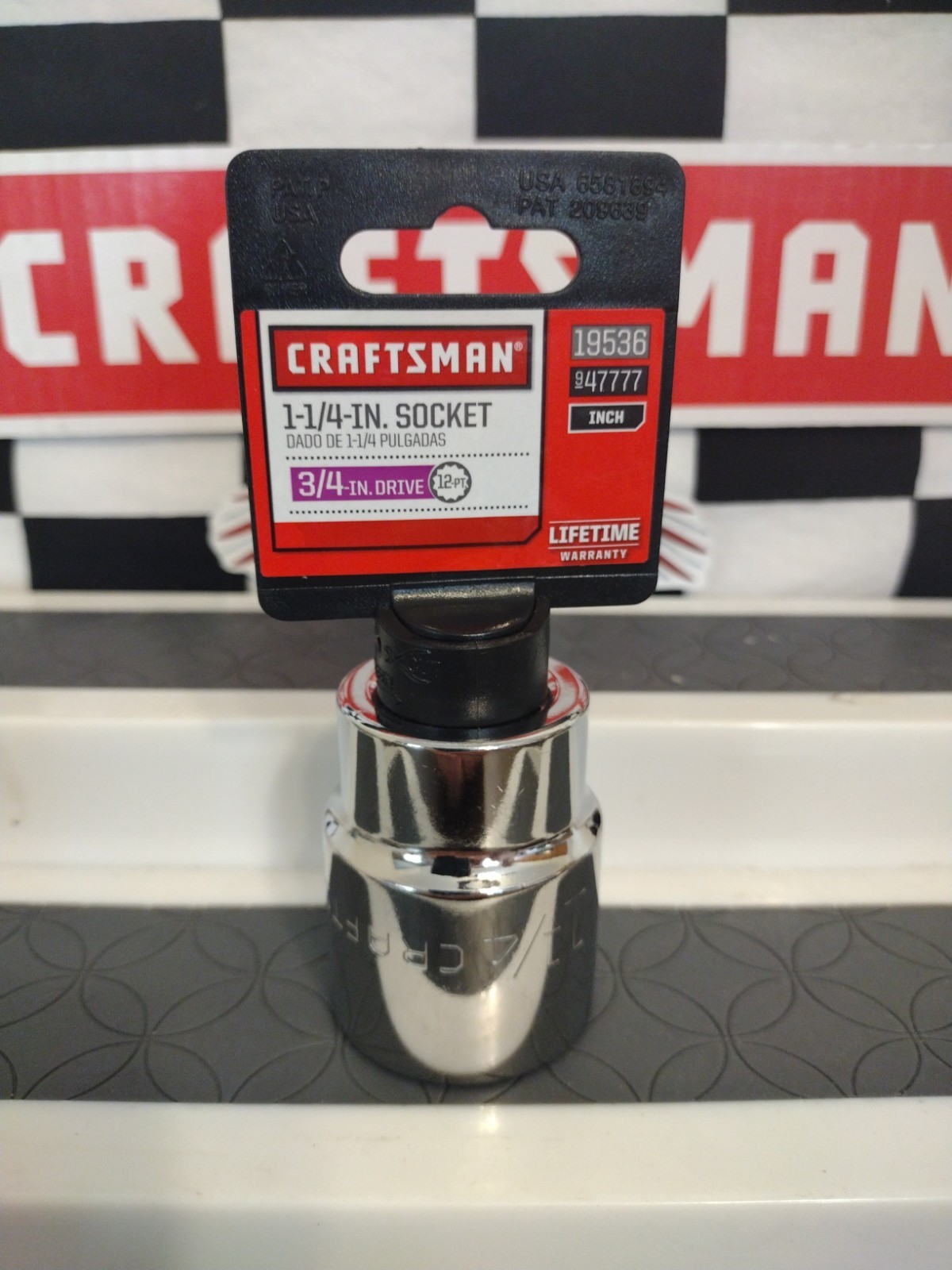 CRAFTSMAN Socket, 3/4-Inch Drive, 12 Point, 1-1/4-Inch (CMMT47777)