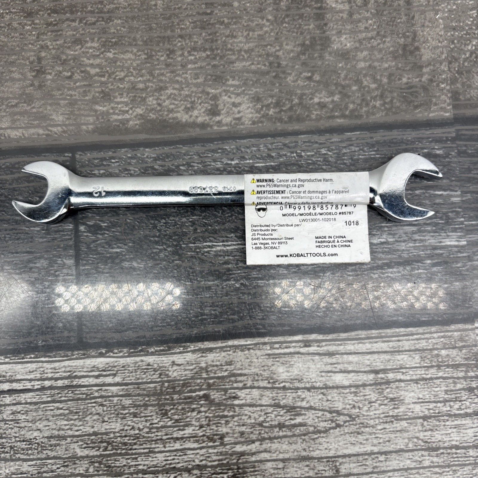 Kobalt 12 mm x 14 mm Open End Wrench {XX}