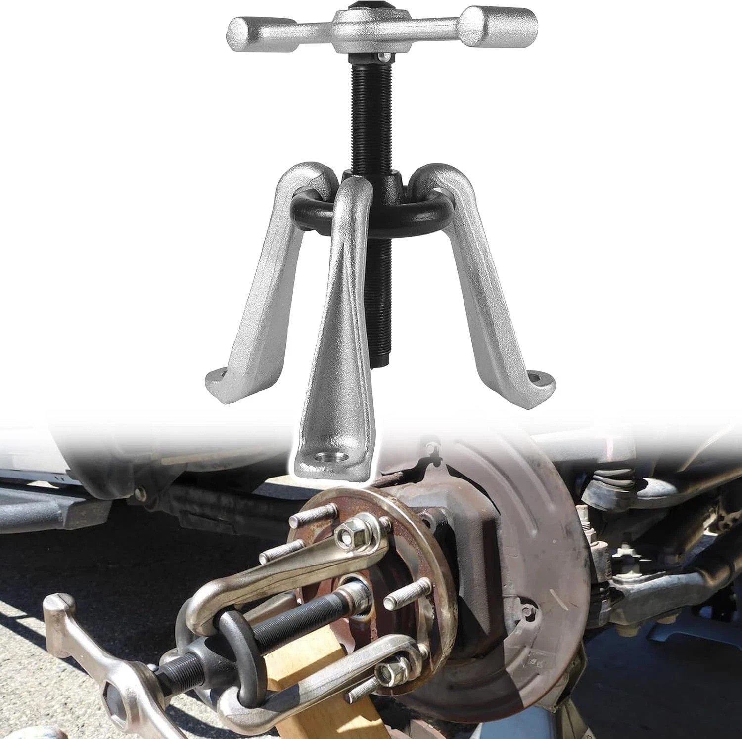 Universal 7394 Brake Drum Puller Heavy-Duty Wheel Hub Removal Tool