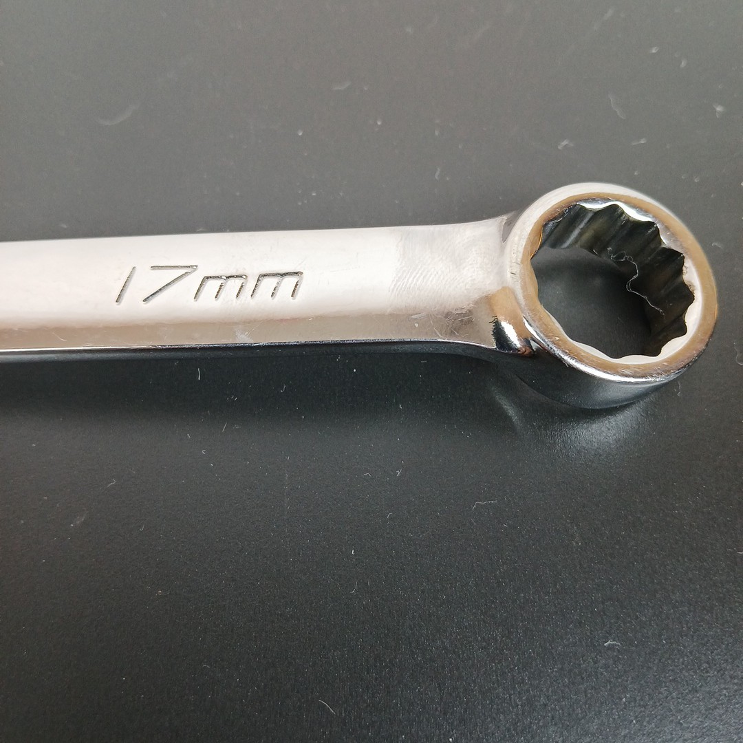 Snap-On Tools USA Metric 17mm Chrome Combination Wrench, 12 Point, OEXM170B