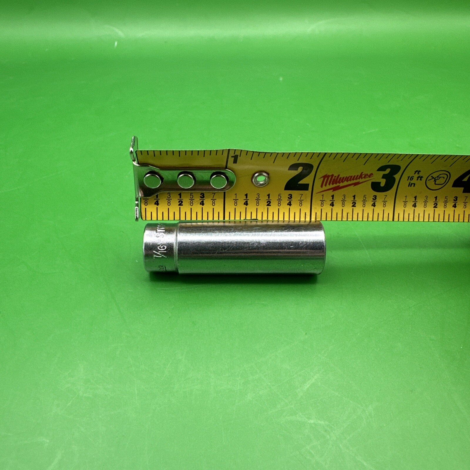 Snap-on Tools USA STM14 1/4″ Drive 7/16″ SAE 6 Point Deep Chrome Socket