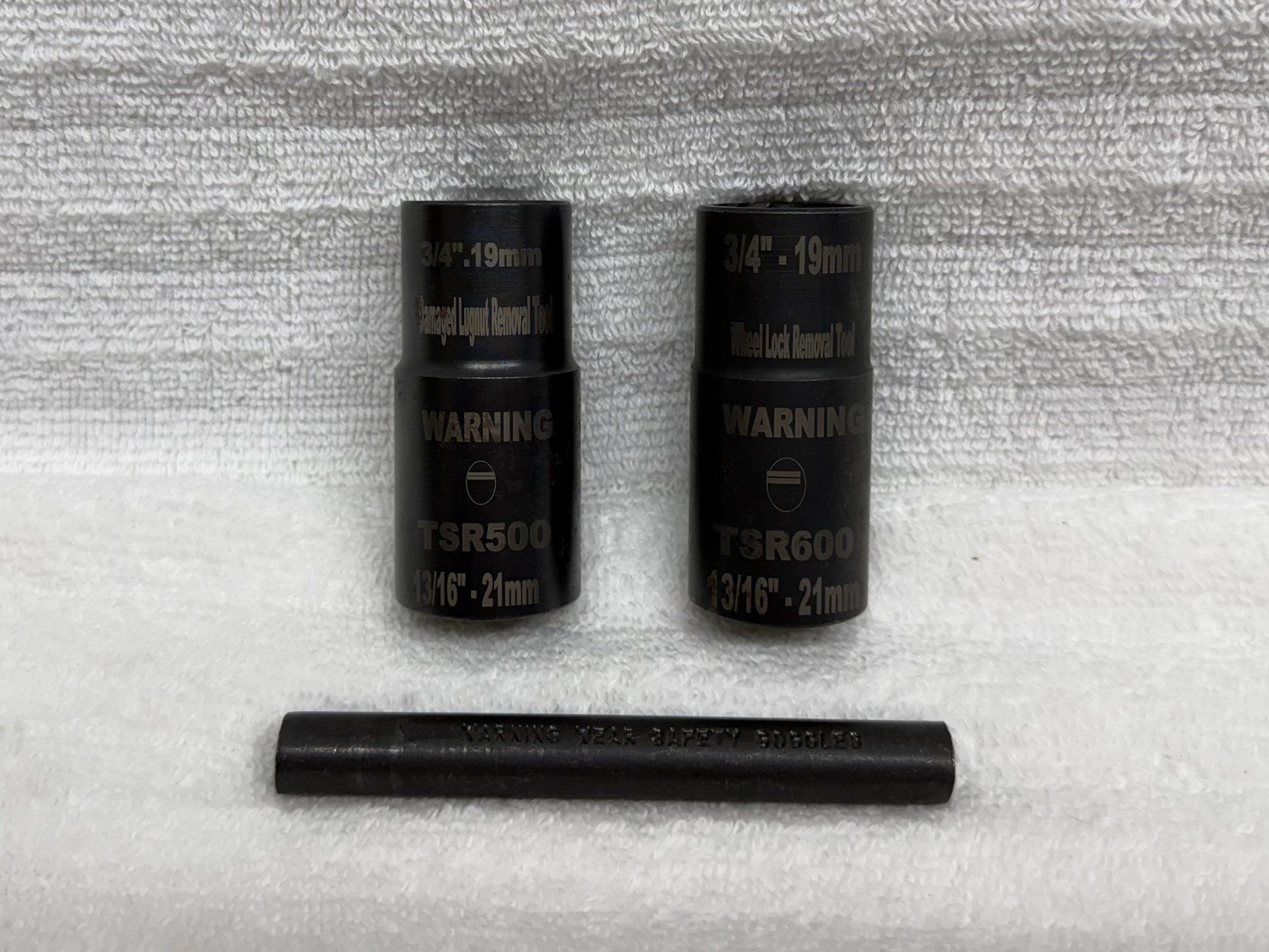 Blue Point Tools 1/2 Drive Flip Twist Lug Nut Socket set TSR1000 Vintage