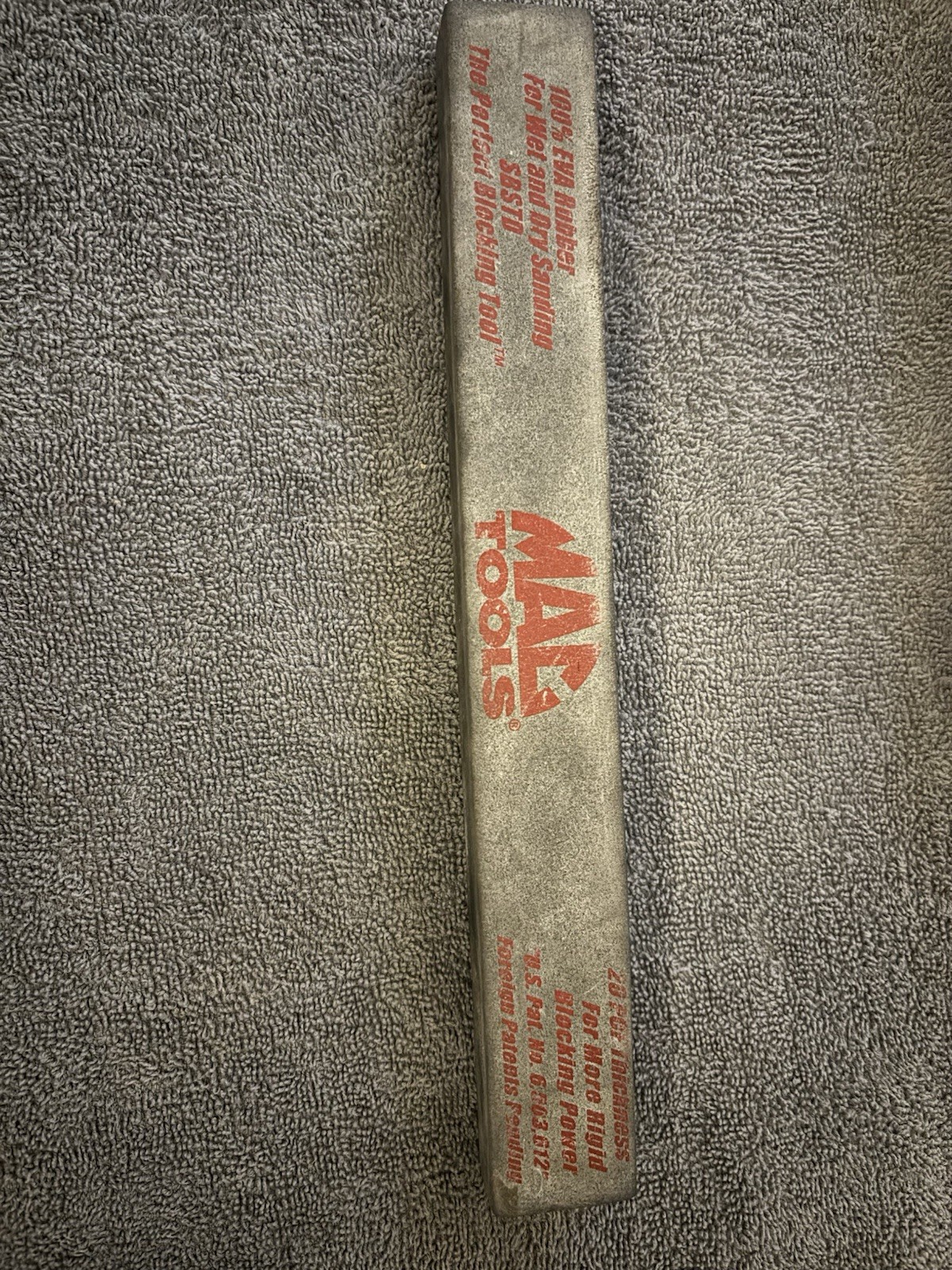 MAC Tools MAX Tools Dura-Block Auto Body Sanding Block Lot 4 EVA Rubber USA