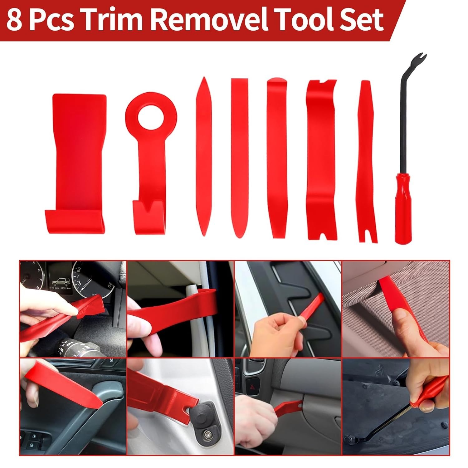 Car Tool Kit Roadside Emergency With Long Reach Grabber Air Wedge Bag Pump 14pcs