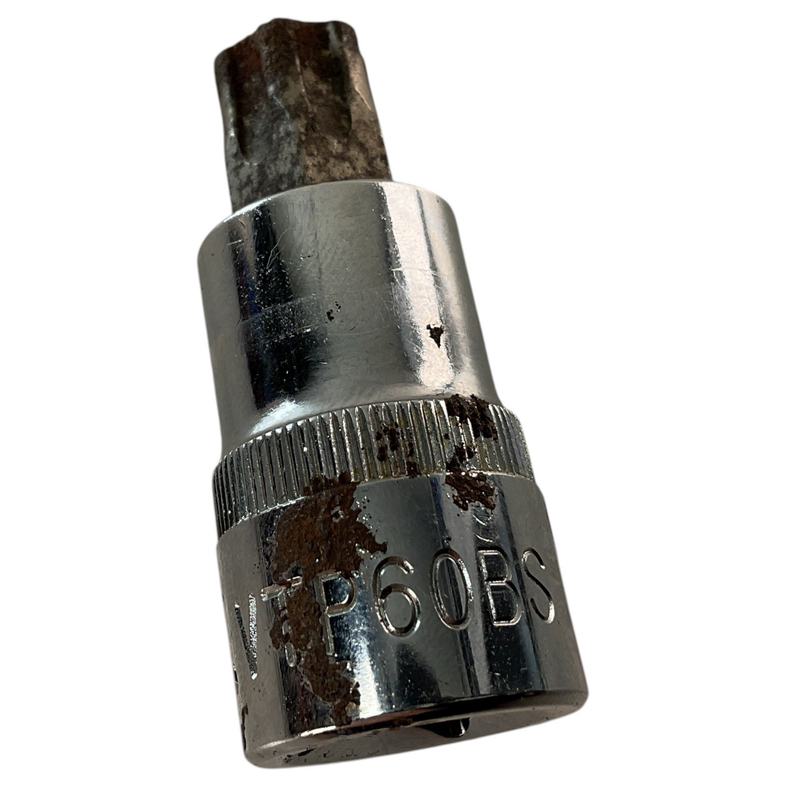 MAC Tools VTP60BS T60 Torx Plus Socket Driver 1/2” Drive USA Made Some Rust