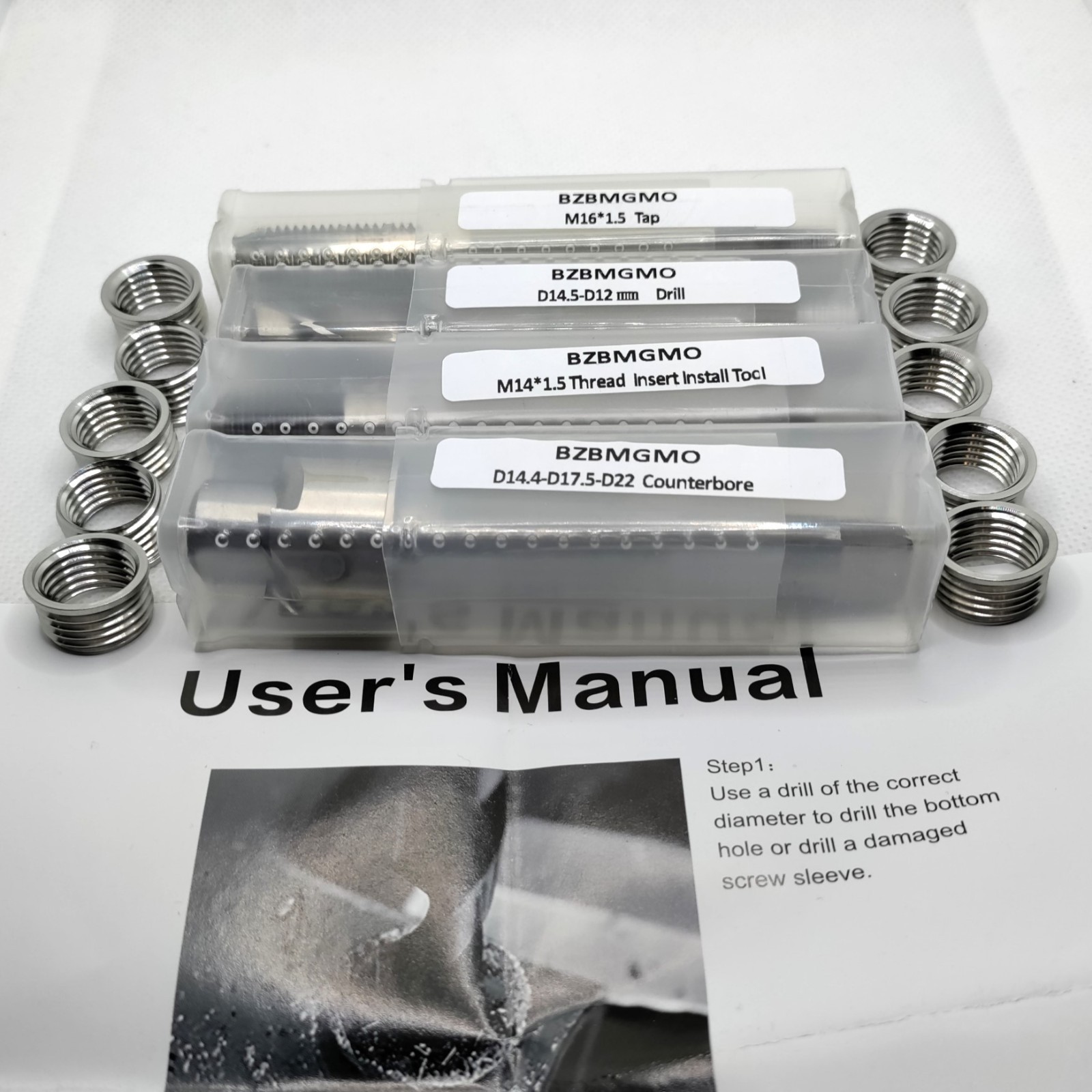 M14x1.5-9.4 Spark Plug Thread Repair Kit BZBMGMO – New