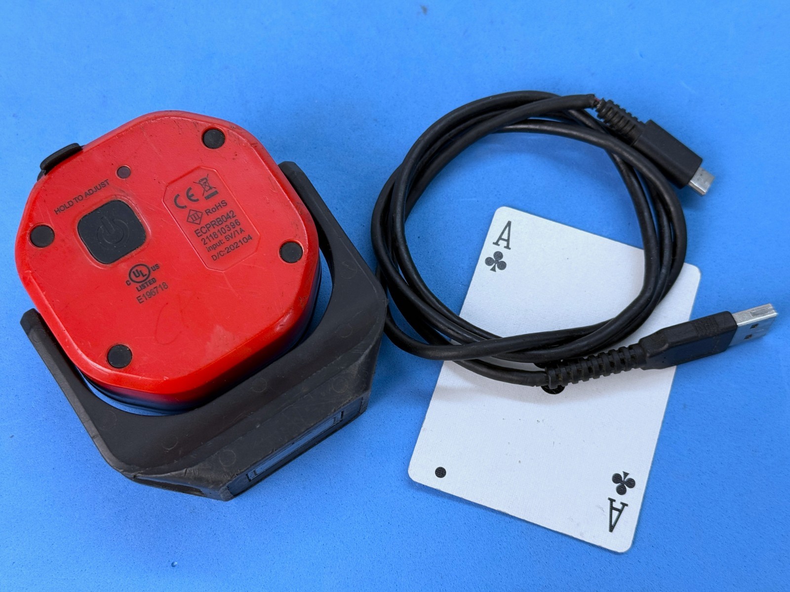 Snap on LED 545 Lumen PROJECT LIGHT Mag-Base Work Light Flashlight ABS ECPRB042M