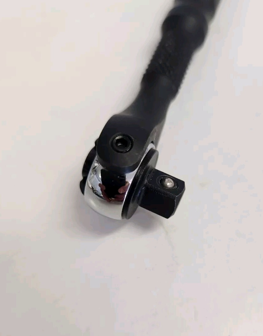 Titan 11313 1/4″ Drive 4″ Long Swivel Head Micro Ratchet 90T