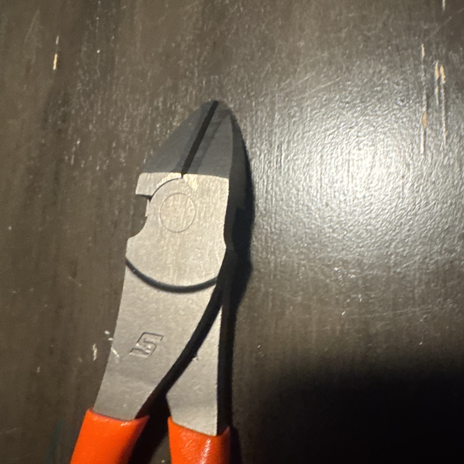 Snap-on Tools USA NEW ORANGE Grip 8″ High Leverage Diagonal Cutter Plier 388ACFO