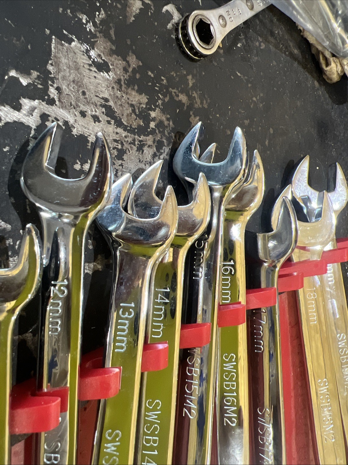 Matco SWSB Metric Flex Head Socket Saltus And Open End Wrench Set 8-19mm NEW