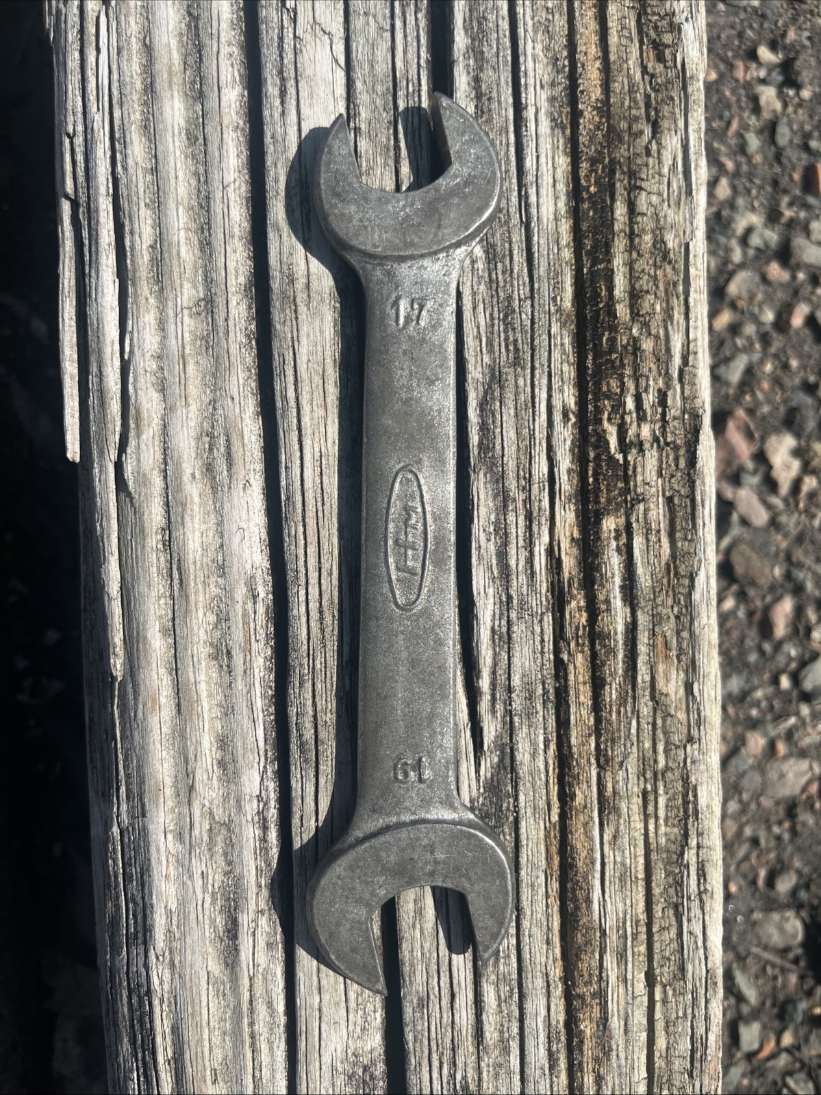 Vintage Kowa HM Double Open Ended Wrench 17mm 19mm Hand Tool Honda Motors Japan