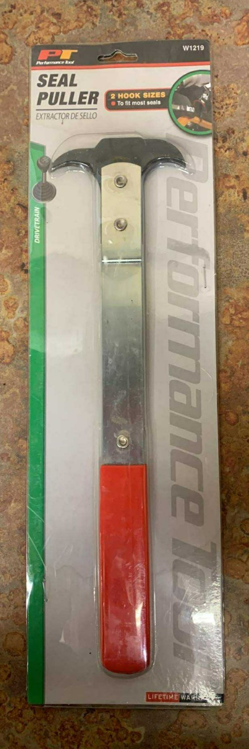 Performance Tool W1219 Professional Chrome Plated Steel Shaft Seal Puller *