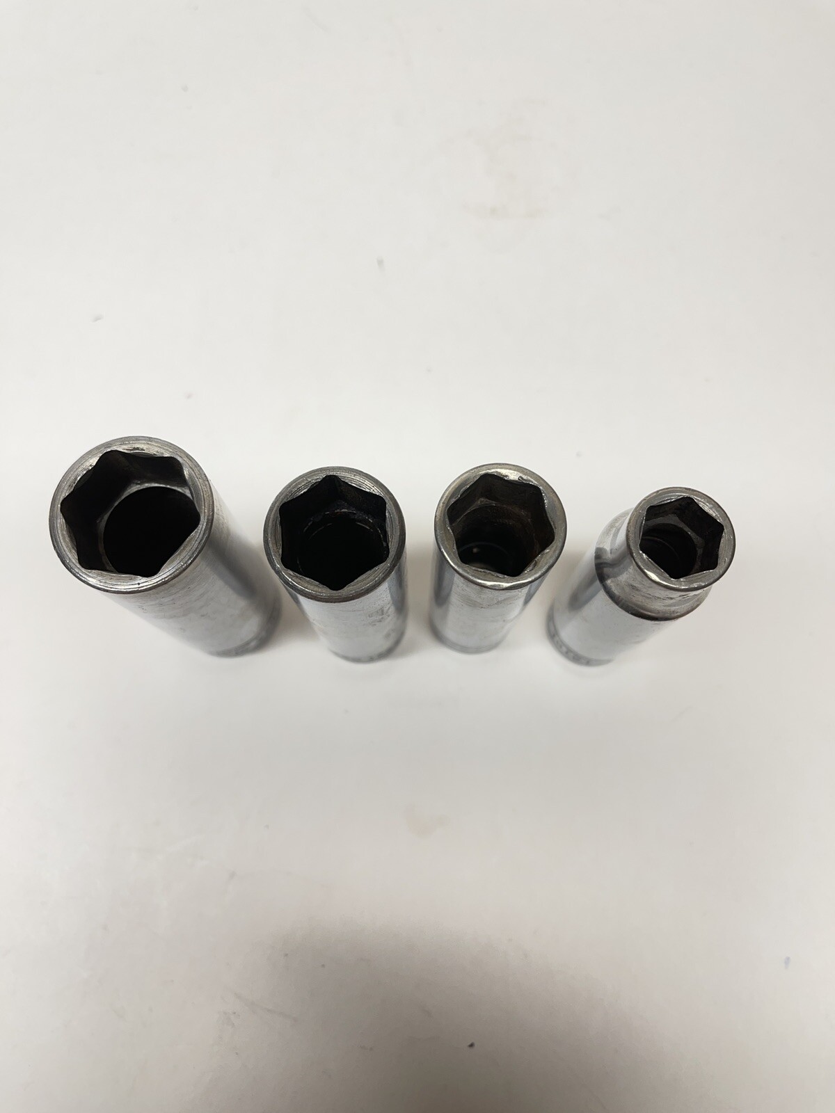 SNAP ON 1/2”Dr. 6PT Deep Chrome Socket Set TS 261, TS221, TS201, TS161