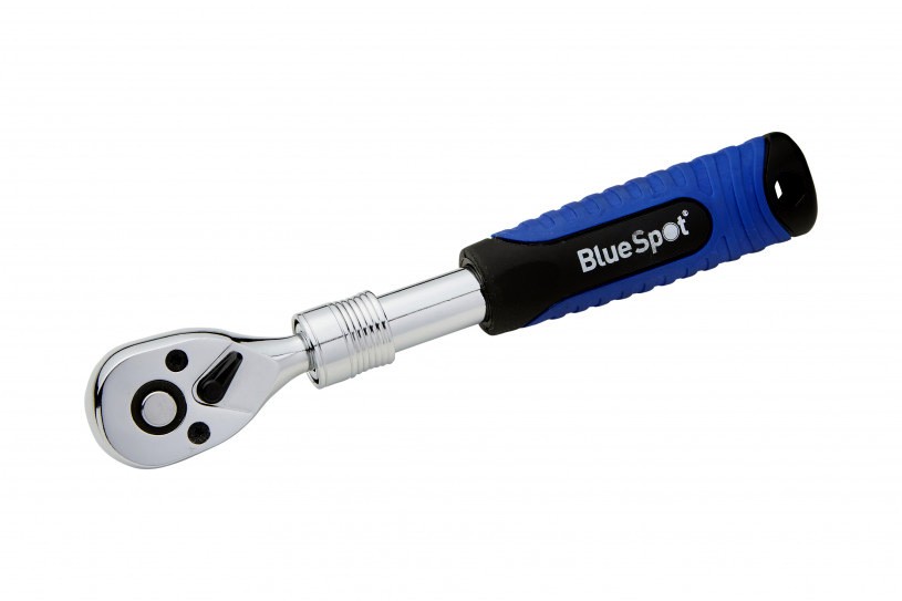 3 PACK OF CHROME VANADIUM TELESCOPIC EXTENDABLE RATCHET HANDLES 1/4″ 3/8″ 1/2″
