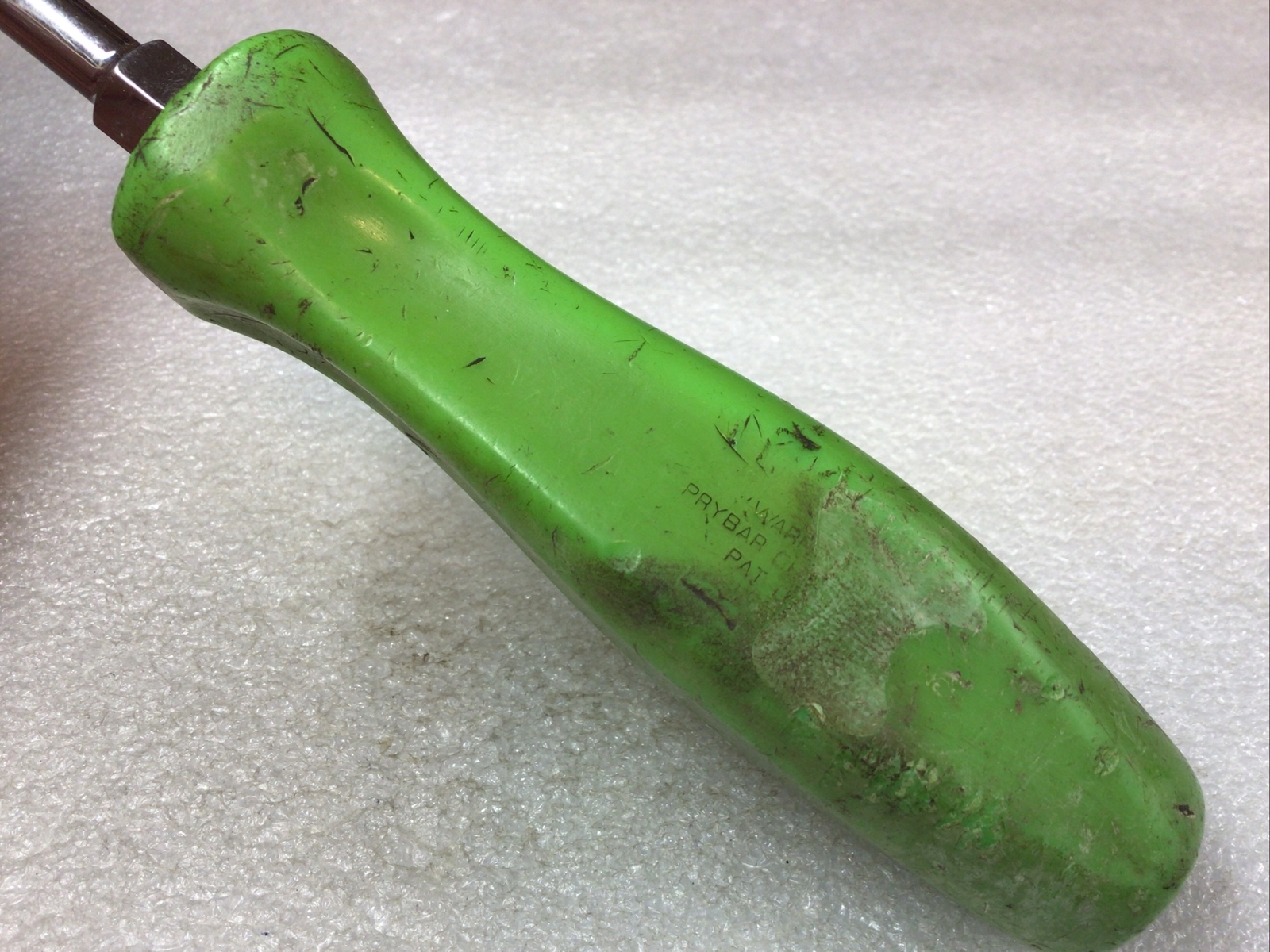 Snap On#SDD6 – 6” Long, Flat/Slot, Blade, Hard Green Handle, Screwdriver-USA-