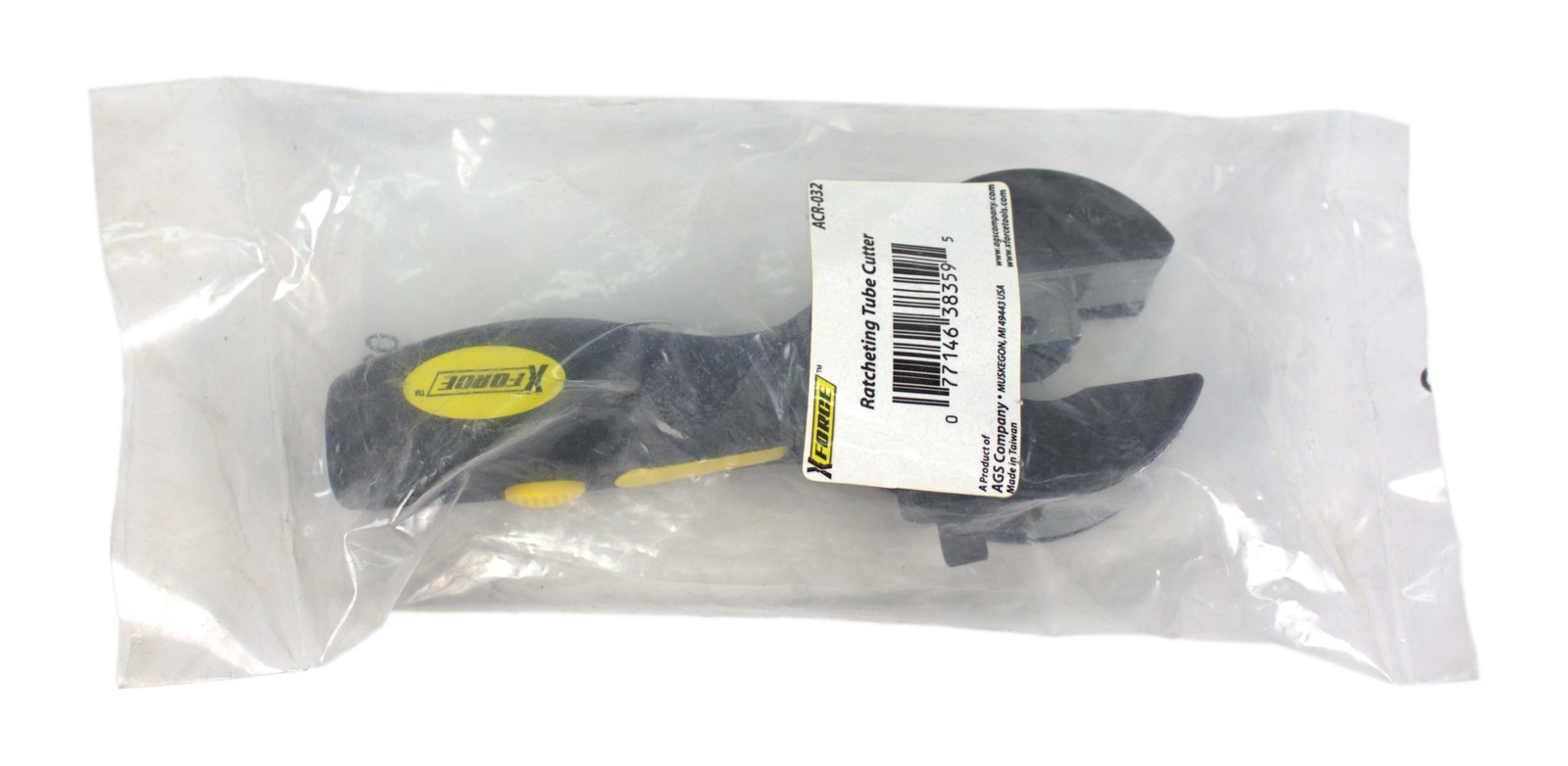 AGS XForce Ratcheting Metal Hose/Tube Cutting Tool Cuts 3/16″-5/8″ Tubes ACR-032