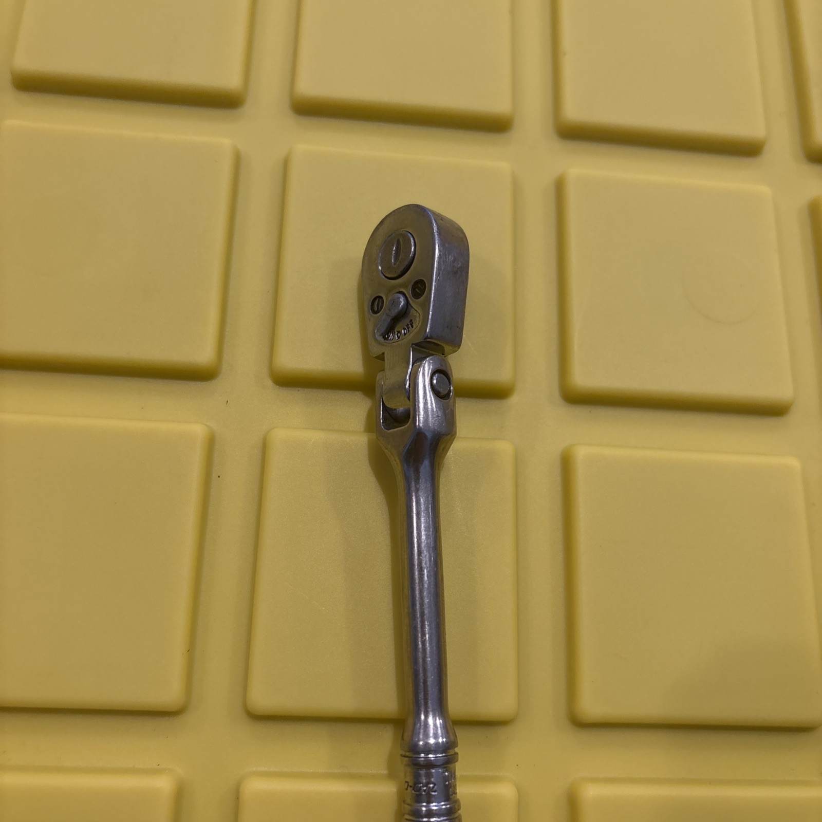Snap On Tools TM711A Ratchet 1/4″ Drive Flex Head USA