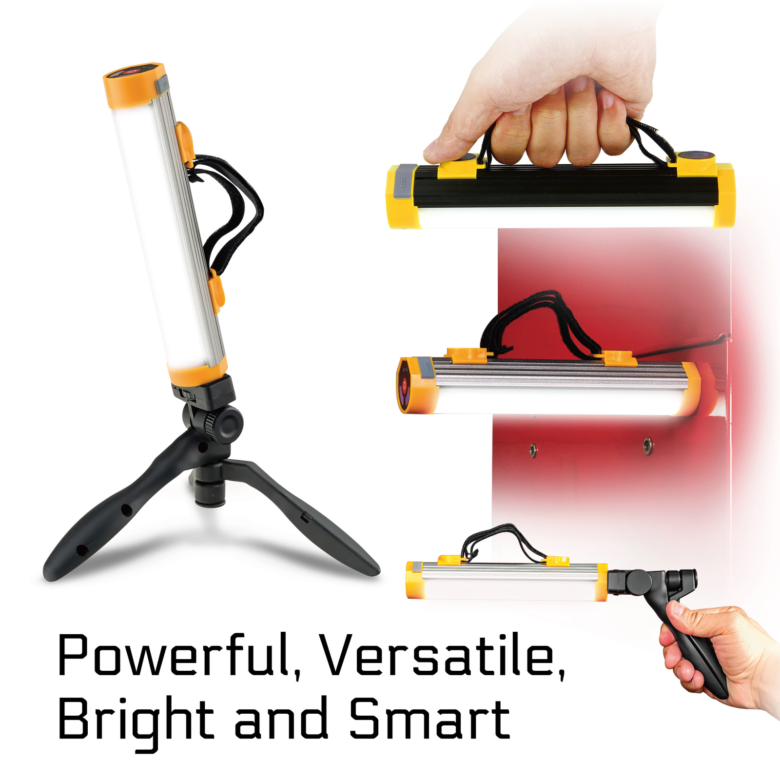 Powerglow 250 Lumens Rechargeable LED Work Light – 240242