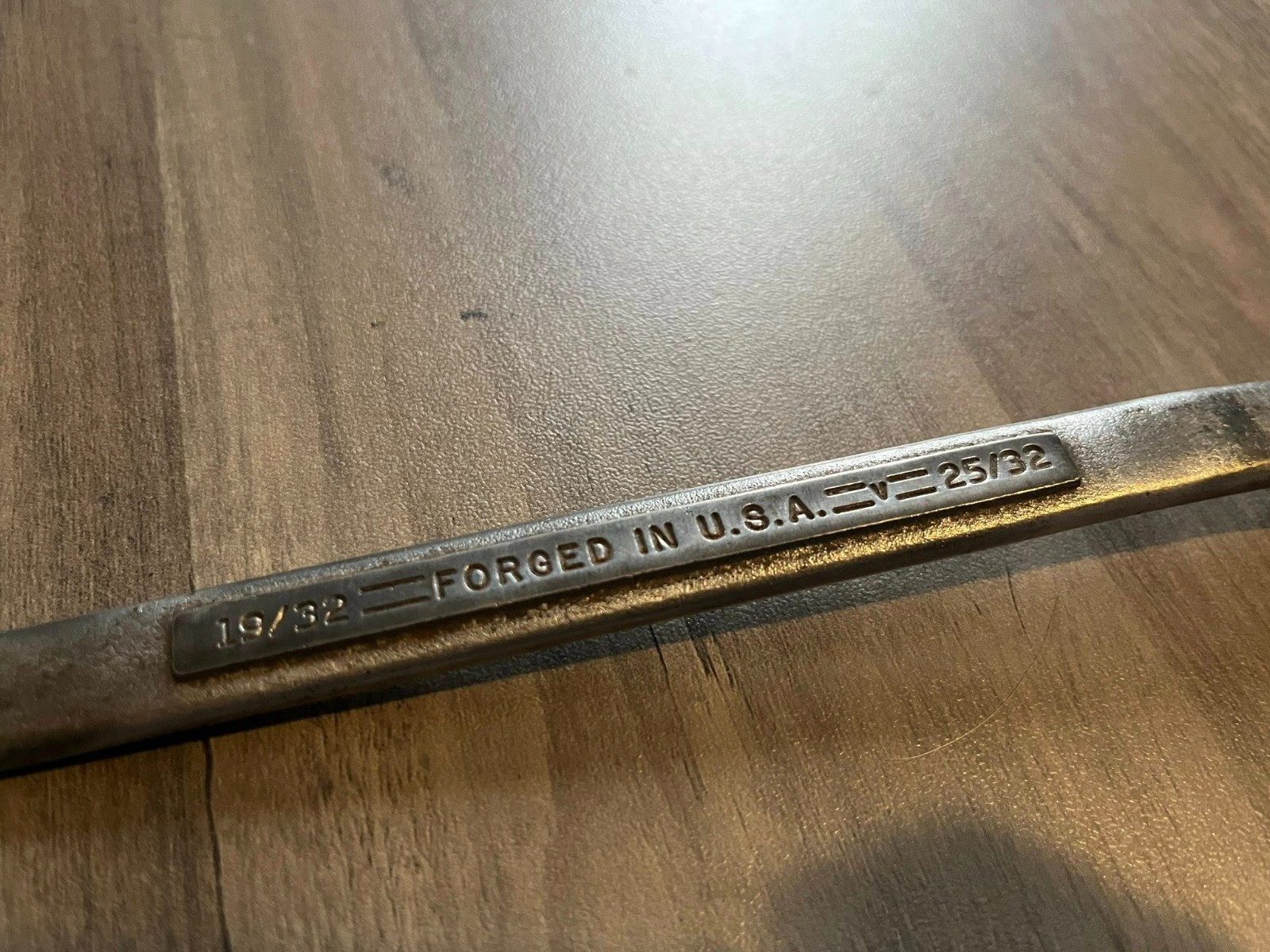 Vintage Craftsman Tools =V= 19/32″ x 25/32″ Box End Wrench, Made in USA