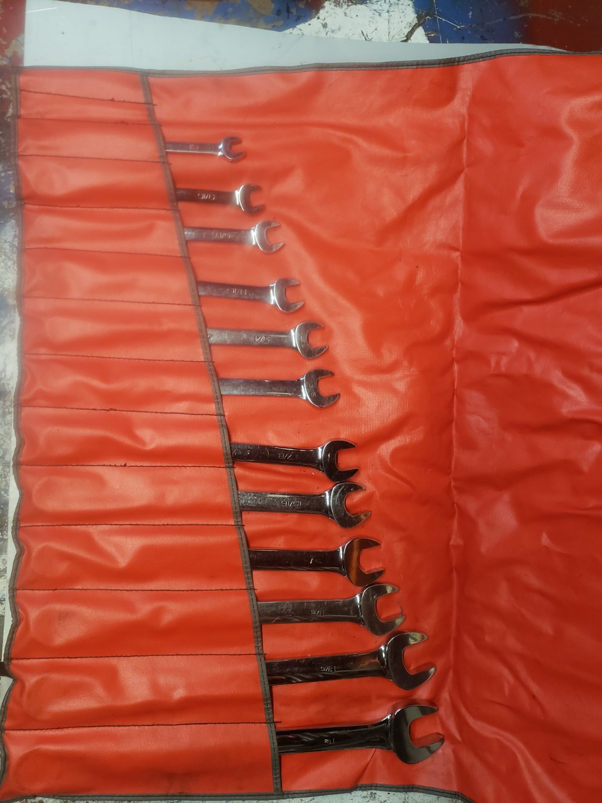 Snap On SAE Wrench Set 14 Pieces Oex Soex
