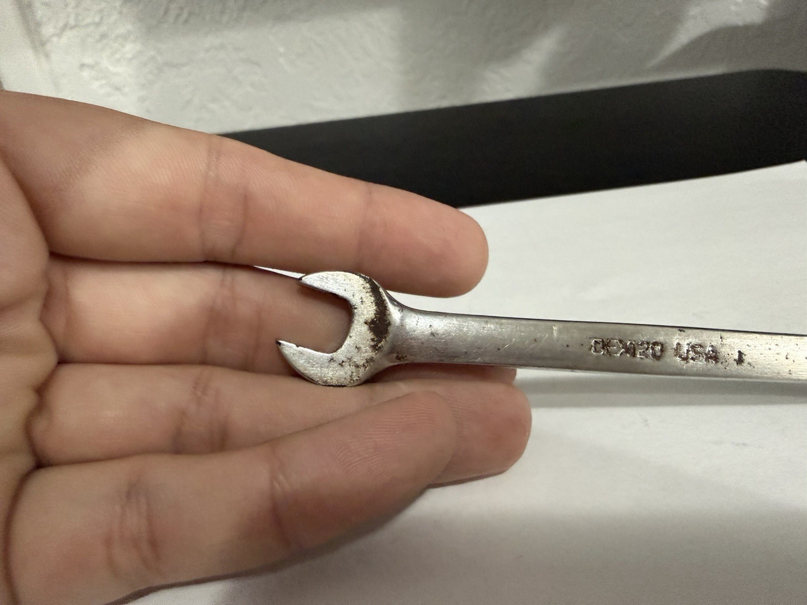 Snap-on Tools USA 3/8″ 12 point Short Combination Wrench OEX120