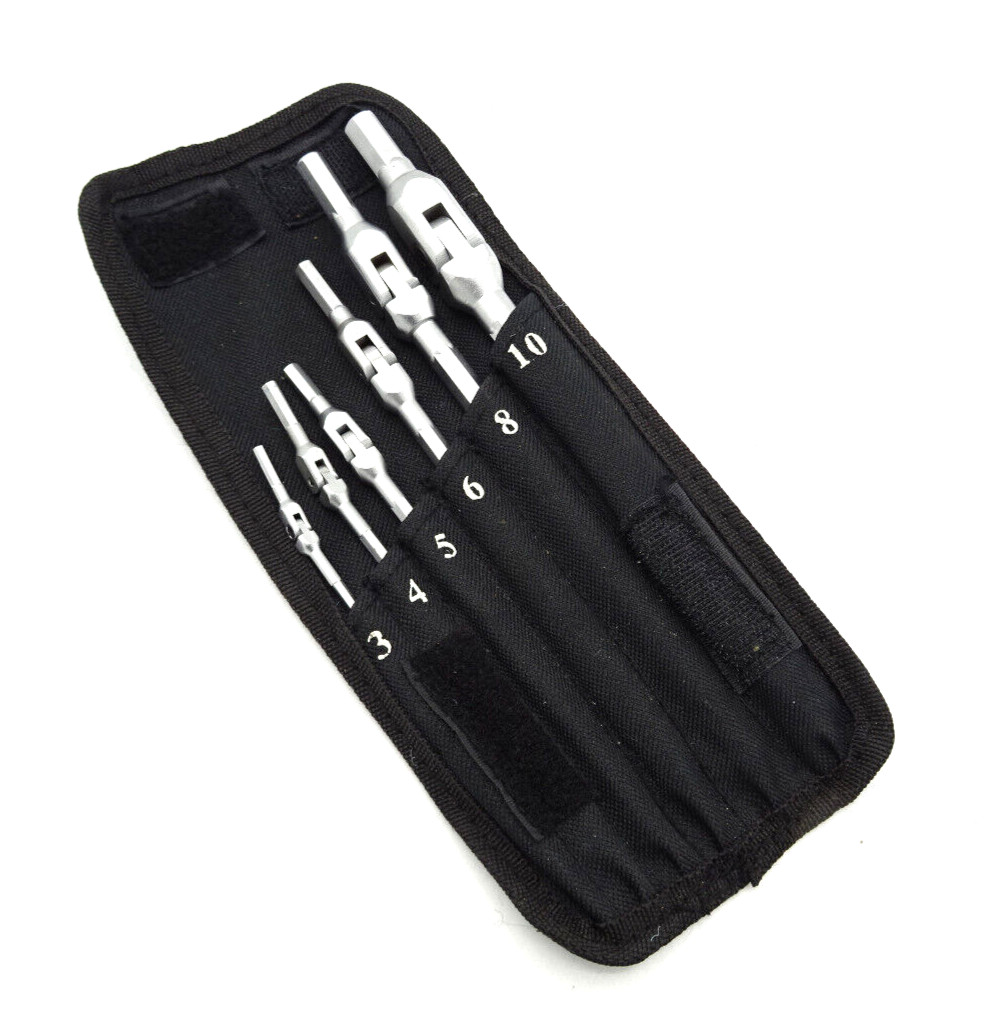 Motion Pro Hex Pro 6-Pc 3/4/5/6/8/10mm Allen Wrench Set UTL1001 LoUsed GN424-P11