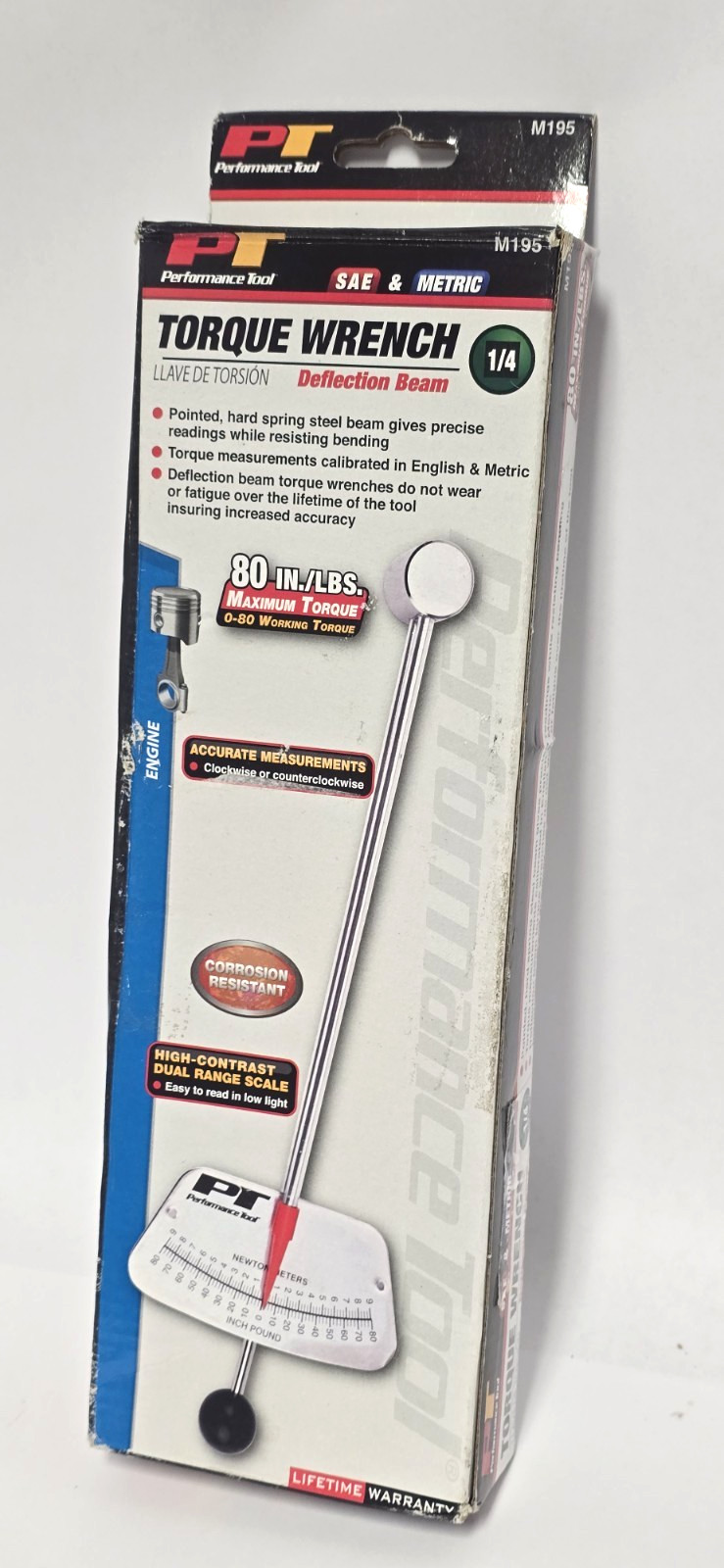 PERFORMANCE TOOL M195