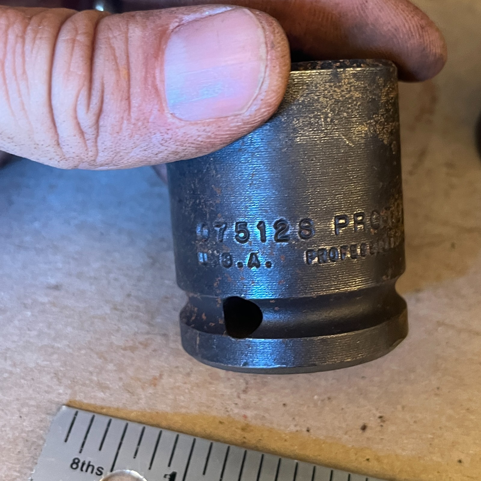 PROTO 75128 Professional 3/4″ Shallow IMPACT SOCKET 3/4″ DRIVE 8 pt – Set of 4