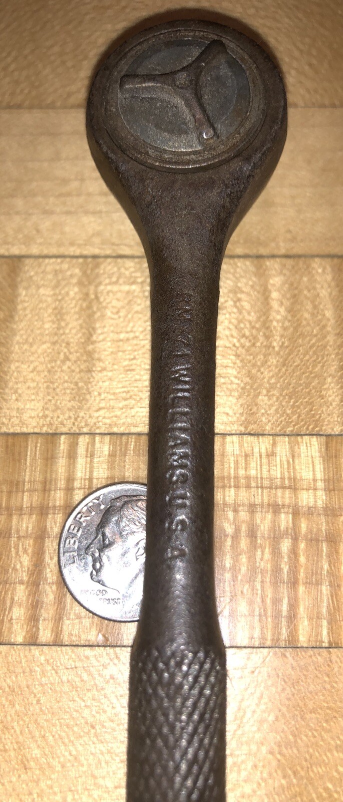 VTG RARE EARLY WILLIAMS BM-71 1/4″ DRIVE FINE TOOTH HD RATCHET (FREE S&H)