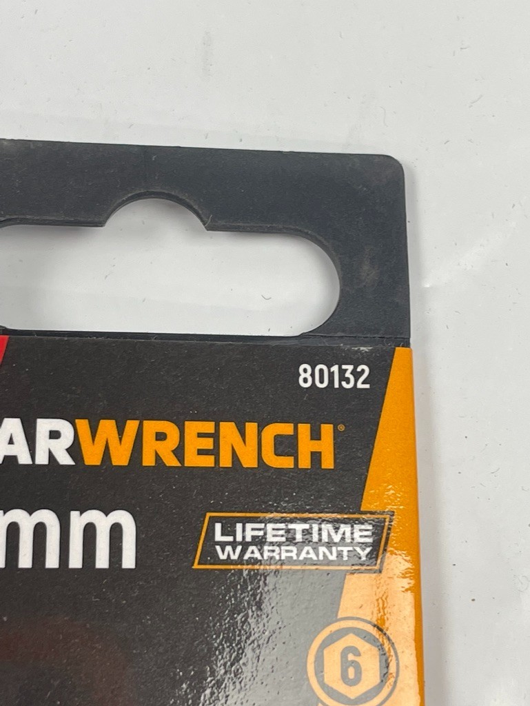 10mm GearWrench 80132 Polished Short Well 6 Point Socket for 1/4″ Drive ; 2 pack