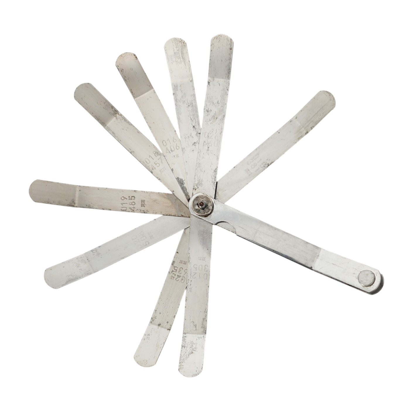 Stainless Steel Blades Feeler Measuring Gauges Set 10 Blades .008 – .026 JAPAN