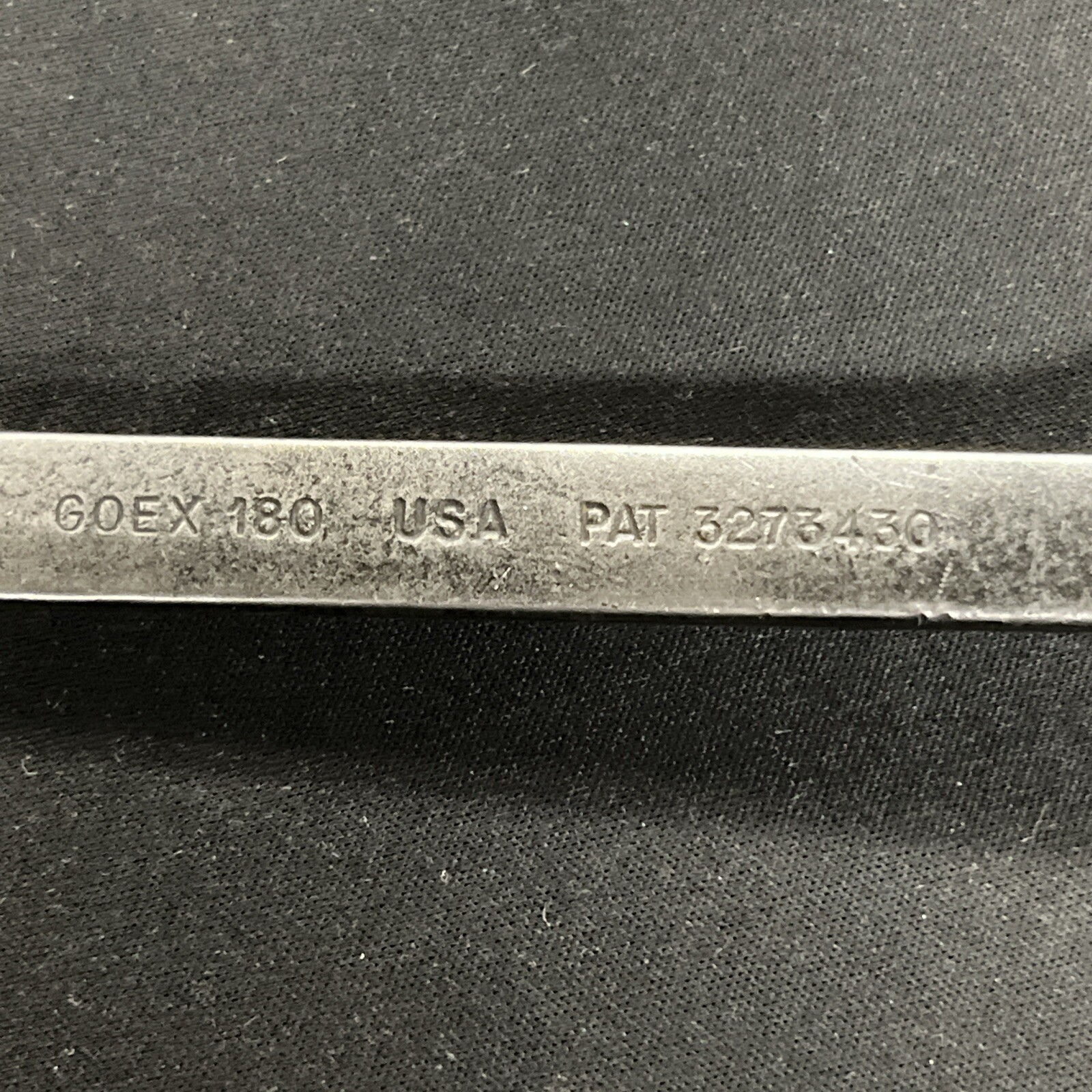 Vintage Snap-on GOEX180 9/16″ Black Industrial Finish Combination Wrench USA