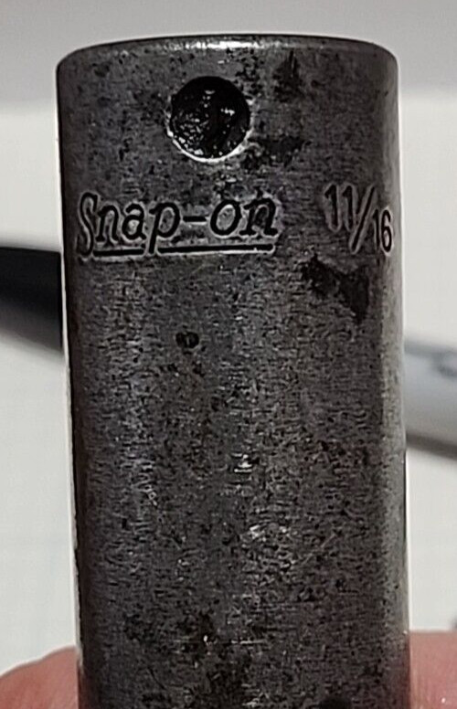 Snap On 11/16″ SIMF220 Deep Impact Socket 3/8″ Drive 6 point Made in USA