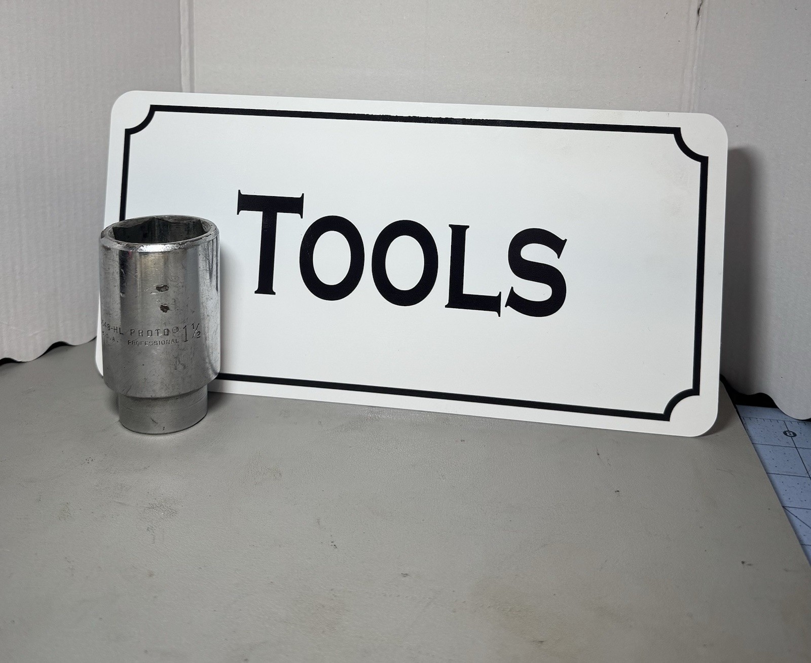 Proto 5548HL 1-1/2” 6 Point, Deep 3/4” Drive Chrome Socket, USA. 5548-HL