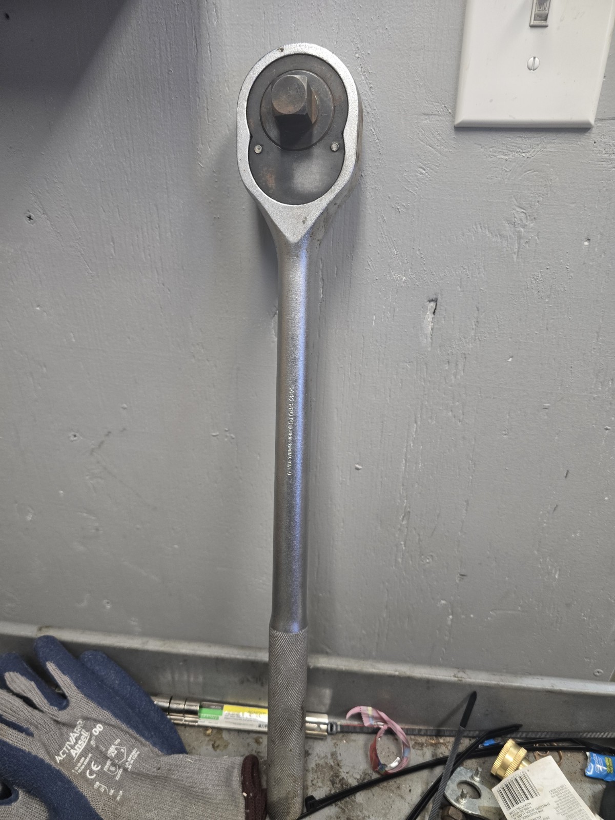 Proto 5649 20″ Pear Head Ratchet Socket Wrench Mechanic Industrial 3/4″ Drive