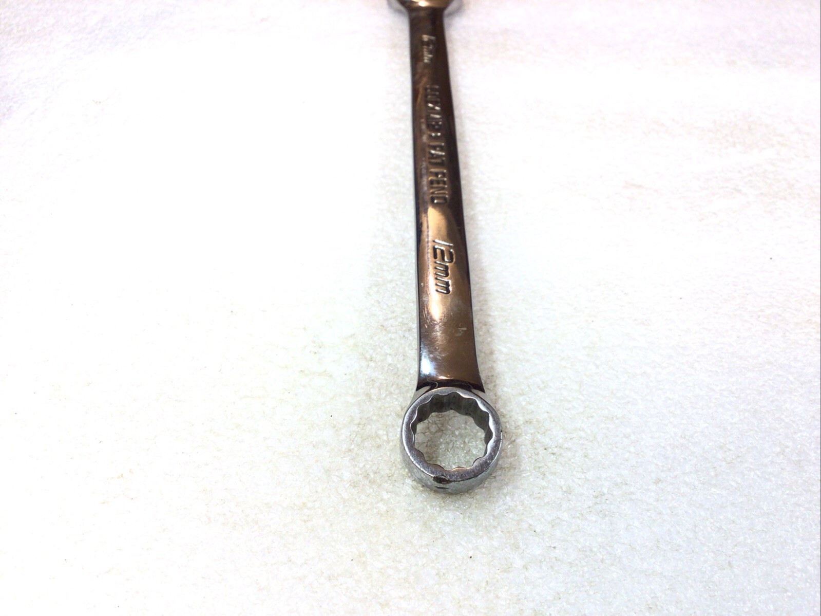 Snap On#SOEXM12 – 12mm, 12 Pt. Flank Dr. Plus, Standard Combo Wrench-USA-NICE-