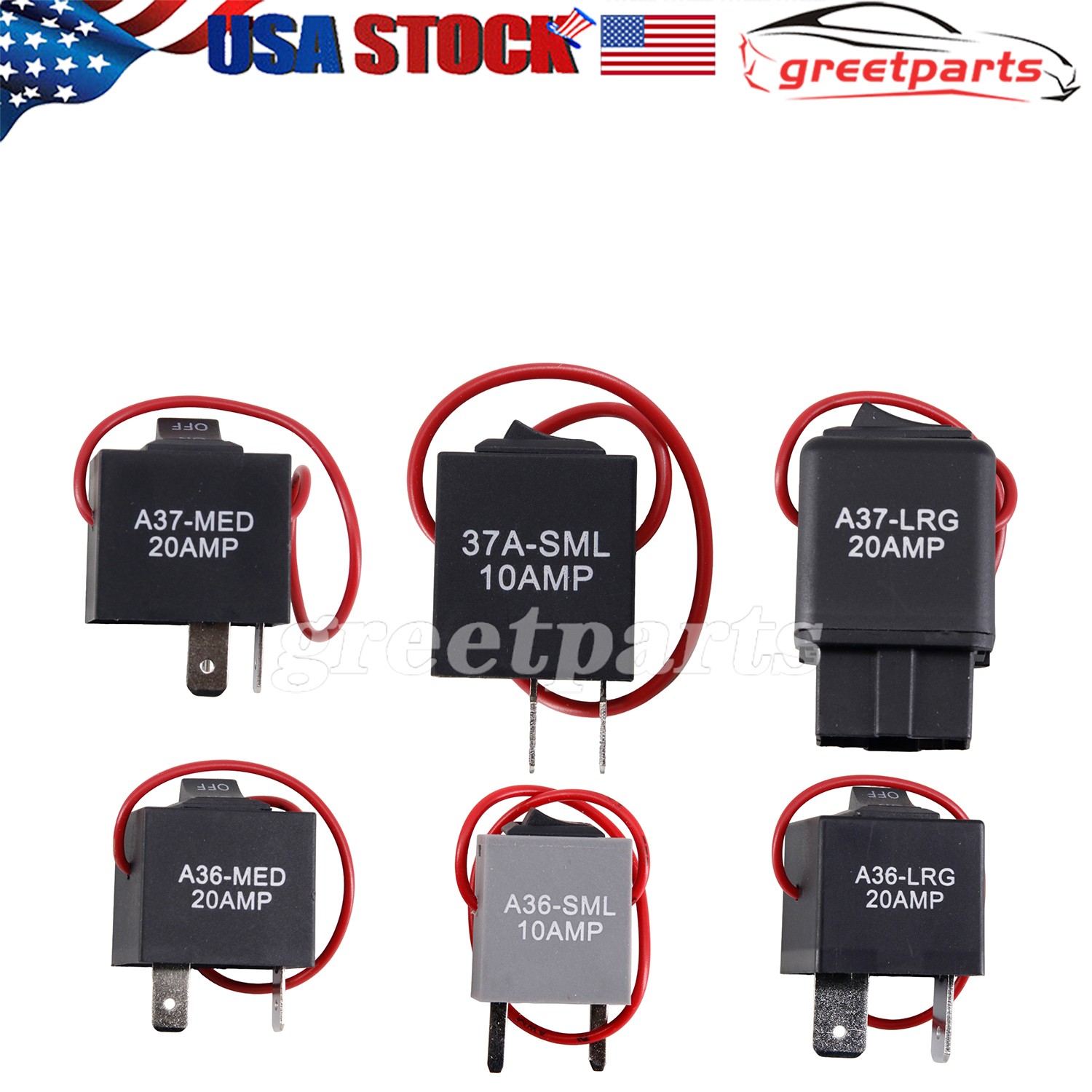 Relay Bypass Switch & Diagnostic Tester 9038A Tester Kit with Amp Loop 6-Pack