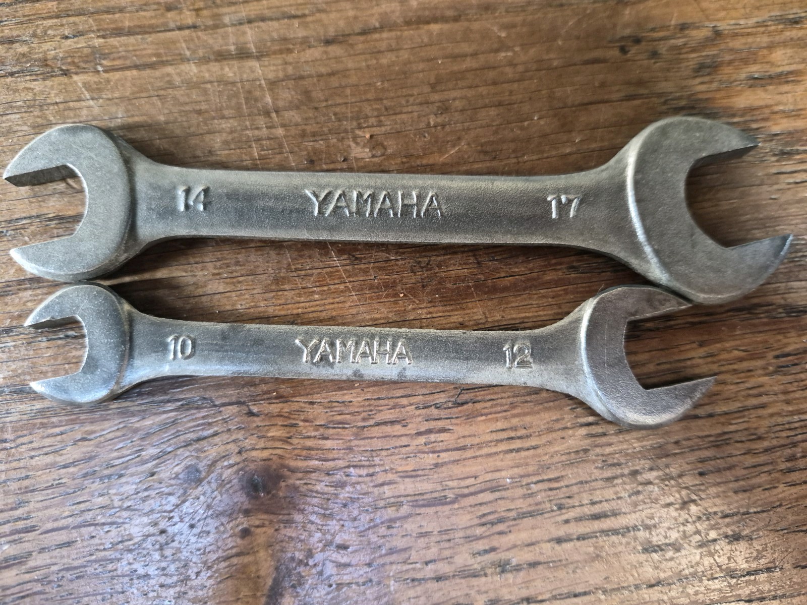Pair of YAMAHA Metric Spanners. 10/12 & 14/17.